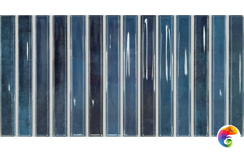 FLASH BARS COBALT (133475) 25x12.5 Глазурованная керамическая плитка