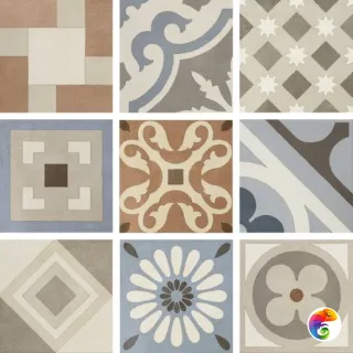 CEMENTINA RETRO MIX 20x20/ Fioranese