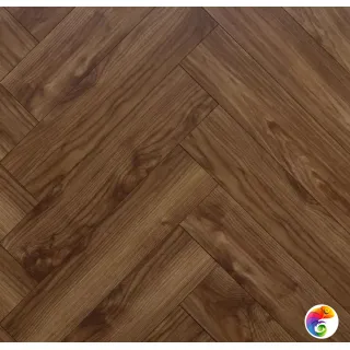 Ламинат Herringbone 12 BR Chocolate Walnut 520 644×143×12