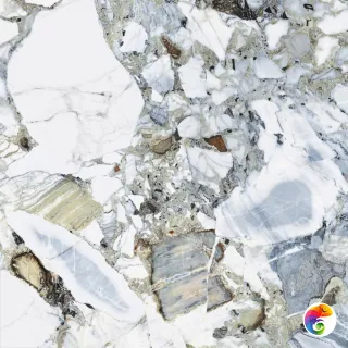 CityMarble Амазония Мультиколор лаппатированный 60x60