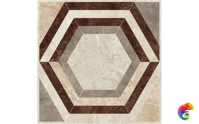 Плитка Форс Вставка Тач 60x60 Лап Рет (1,080кв.м.)