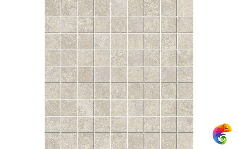 Плитка Дрифт Вайт Мозаика 31,5x31,5 Рет (0,590 кв.м.)
