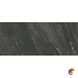 Плитка Marvel Diva Black Tempest 120x278 - 6mm Silk (3,336 кв.м.)