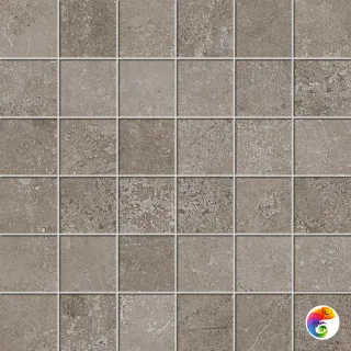 Плитка Дрифт Лайт Грей Мозаика 30x30 (0,990 кв.м.)