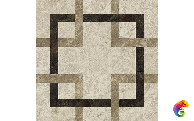 Плитка Виктори Линк Вставка 80x80 Рет (1.28 кв.м.)