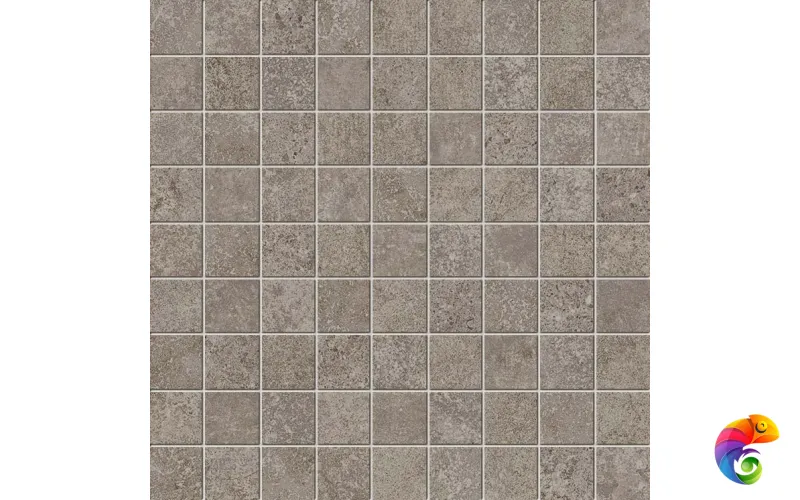 Плитка Дрифт Лайт Грей Мозаика 31,5x31,5 (0,590 кв.м.)