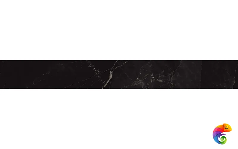 Плитка Эмпаир Калакатта Блэк Плинтус 7,2x60