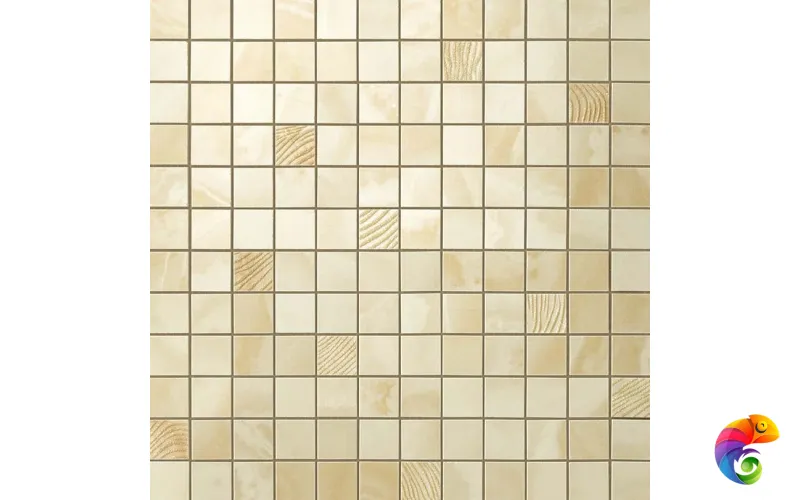 Плитка Супернова Оникс Хани Амбер Мозайка 30,5x30,5 (0,930 кв.м.)