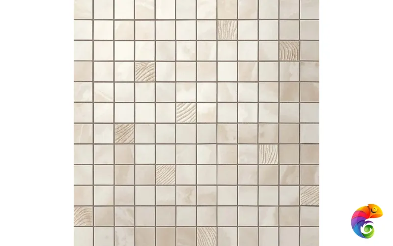 Плитка Супернова Оникс Пьюр Вайт Мозаика 30,5x30,5 (0,930 кв.м.)