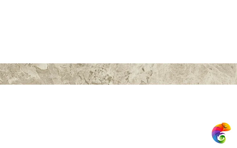 Плитка Виктори Уайт Бордюр 7,2x80 Лап (0,576 кв.м.)