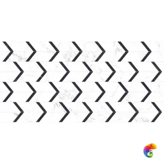 Плитка Artceramic Marshy White Decore 2 60x120 Glossy (1,44 кв.м.)