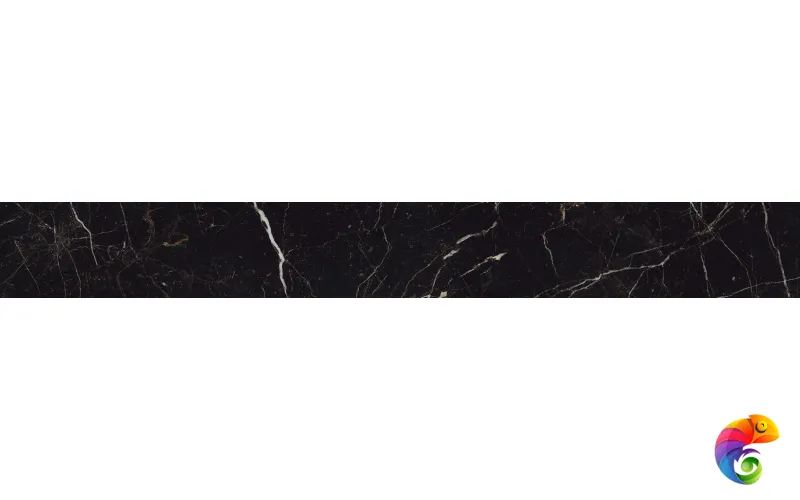 Плитка Аллюр Империал Блэк Плинтус 7,2x60 (0,432 кв.м.)