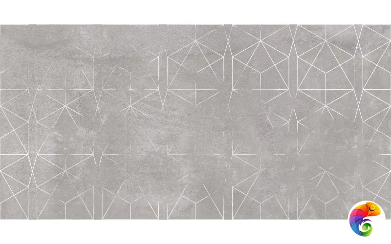 Плитка Cube Crush Grey Geo 60x120 (1,44 кв.м.)