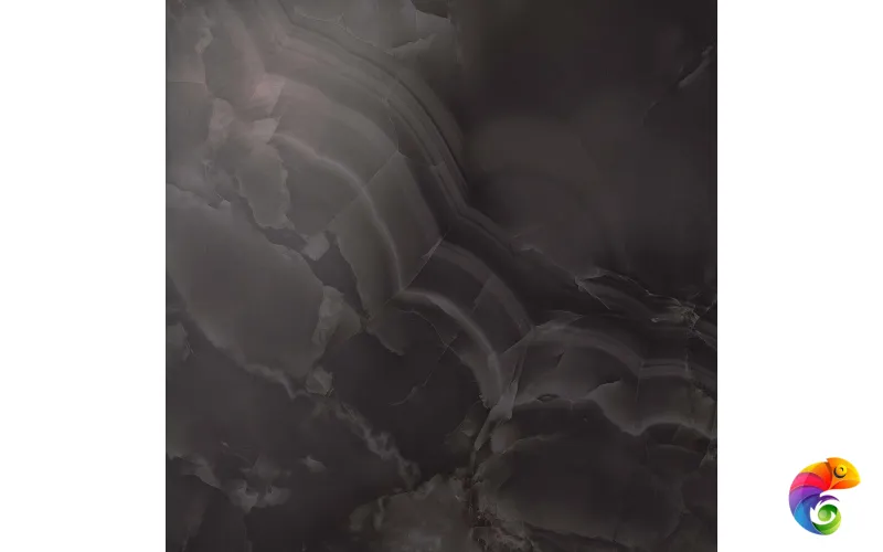 Плитка Супернова Оникс Блэк Агате 59x59 Лап Рет (1,044 кв.м.)