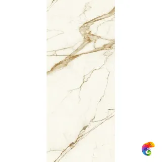 Плитка Marvel Shine Calacatta Imperiale 75x150 Lappato (2,25 кв.м.)