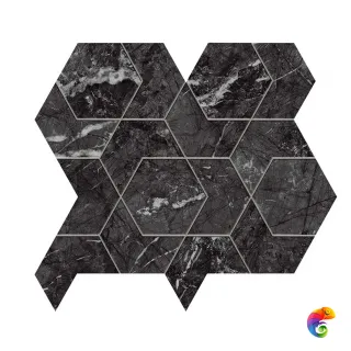 Плитка Marvel Dream Grigio Intenso Hex 25,4x29,6 (0,45 кв.м)