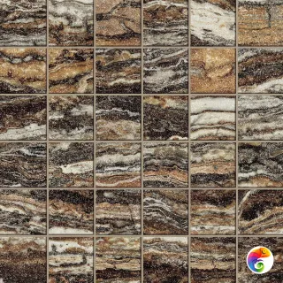 Плитка Эпос Джурассик Мозайка 30x30 Лап (0,990 кв.м.)