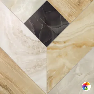 Плитка Супернова Оникс Куб 59x59 Лап Рет (1,044 кв.м.)