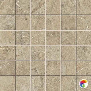 Плитка Волкано Бьянко Мозаика 30x30 Рет (0,99 кв.м.)