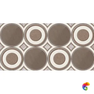 Плитка Cube Pegas Decor 1 25x50 (геометрия) (шт.)