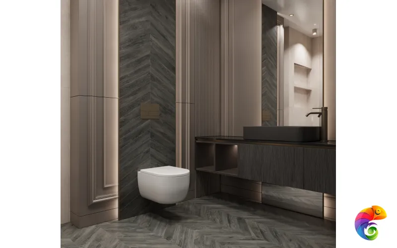 Керамогранит BURMESE DARK GREY 450x80 CH-RT03