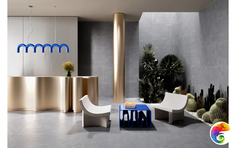 Керамогранит Cementum Grey 9 mm MATT 120x60 Cement Artcer