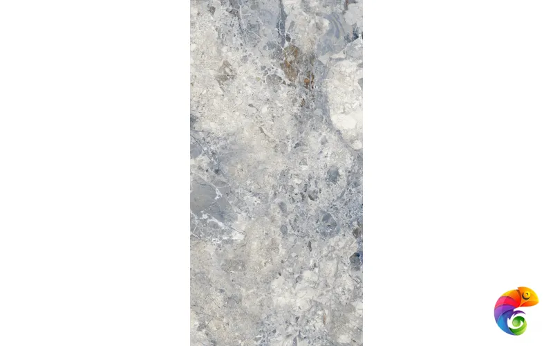 Керамогранит Breccia Grigo 9 mm POLI 120x60 Marble Artcer