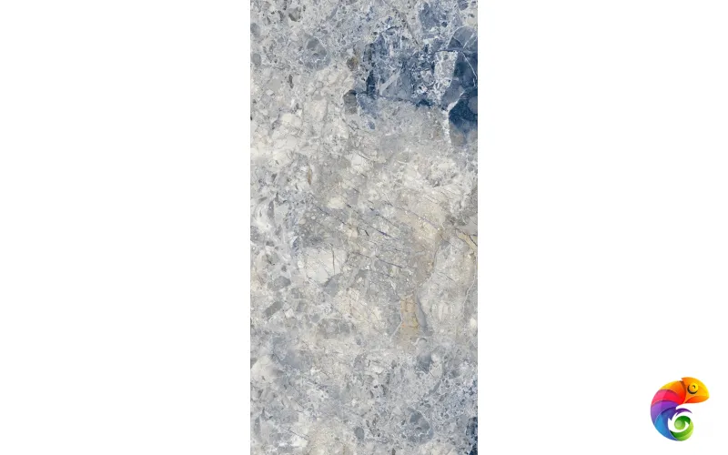 Керамогранит Breccia Grigo 9 mm POLI 120x60 Marble Artcer