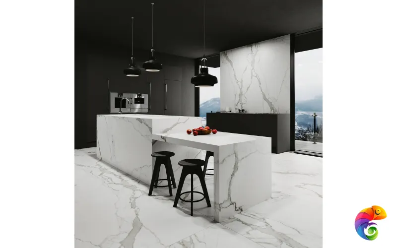 Керамогранит Statuario Natural POLI 180x120 1XL Artcer