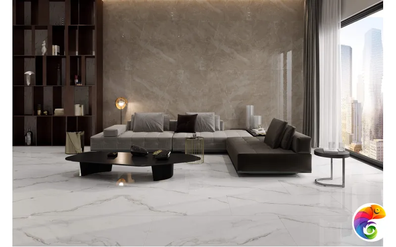 Керамогранит Victorian Brown POLI 180x120 1XL Artcer