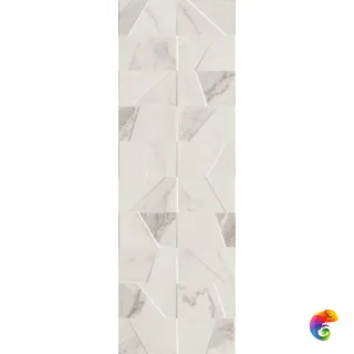 Calacatta Silver G3D POLI 90x30