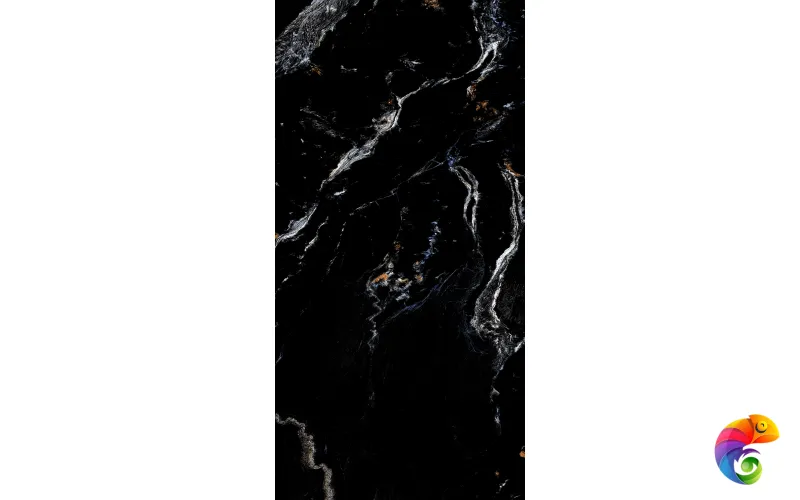 Керамогранит Wren Black 9 mm POLI 120x60 Eco Artcer