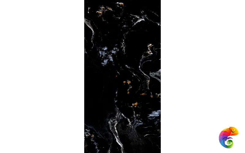 Керамогранит Wren Black 9 mm POLI 120x60 Eco Artcer