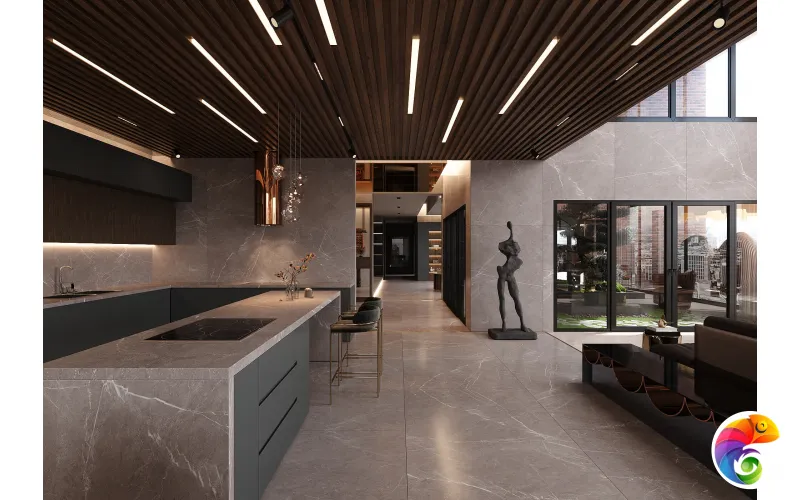 Керамогранит Monte Grey CARV 180x120 1XL Artcer