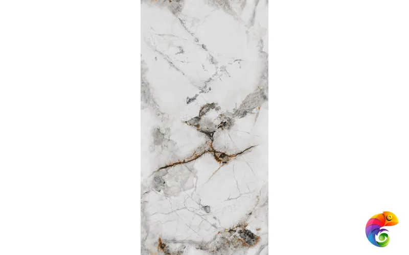Керамогранит Iceberg White 9 mm CARV 120x60 Marble Artcer