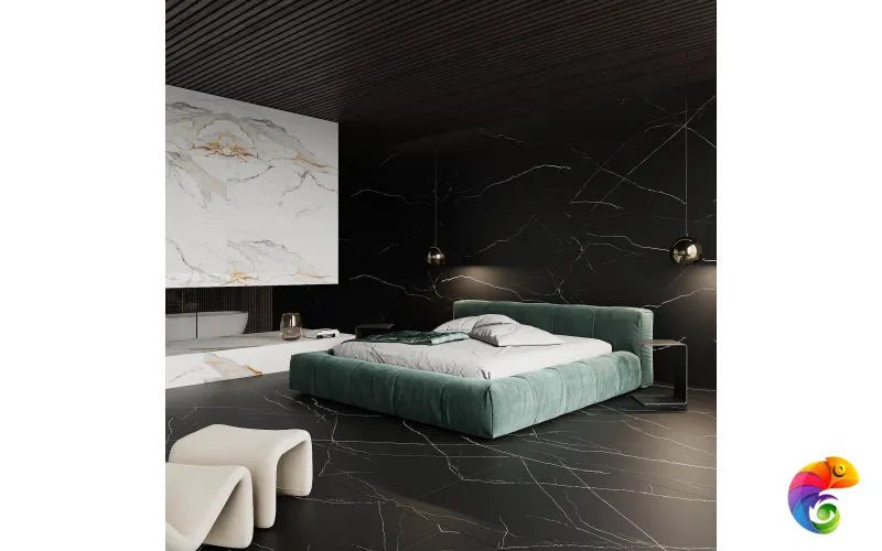 Керамогранит Fitch Nero MATT 180x120 1XL Artcer