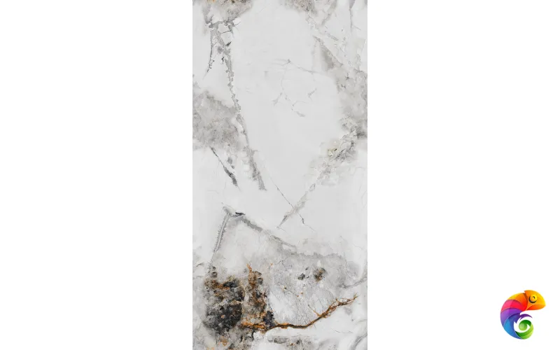 Керамогранит Iceberg White 9 mm CARV 120x60 Marble Artcer