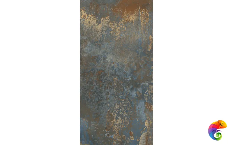 Керамогранит Oxido Blue 5.5 mm CARV 120x60 Cement Artcer