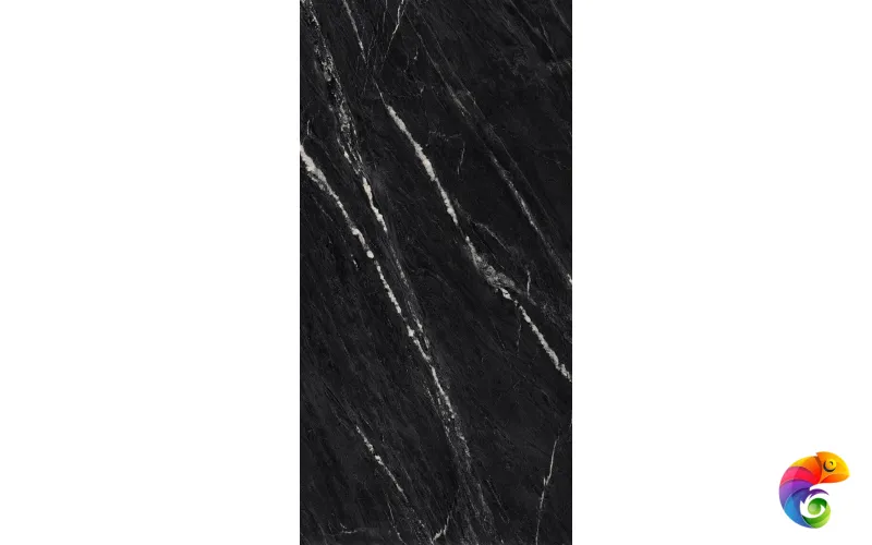 Керамогранит Marine Black 9 mm MATT 120x60 Marble Artcer