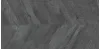 Chevron Black MATT 120x60