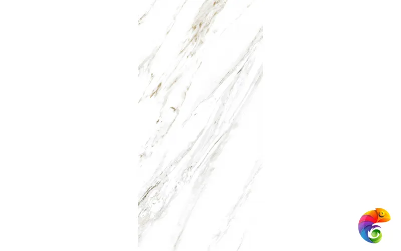 Керамогранит Calacatta Caldia 9 mm POLI 120x60 Marble Artcer