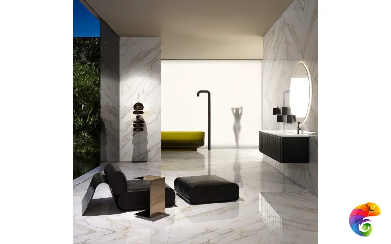 Керамогранит Arrezo Bianco POLI 180x120 1XL Artcer