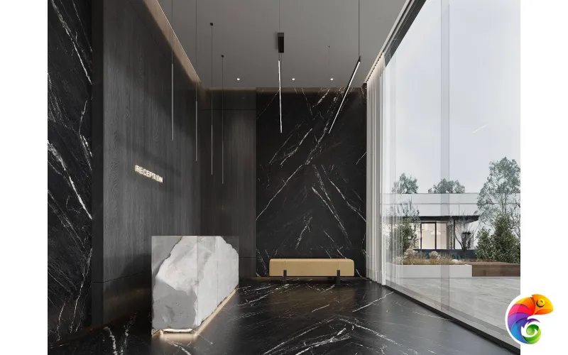 Керамогранит Marine Black MATT 180x120 1XL Artcer