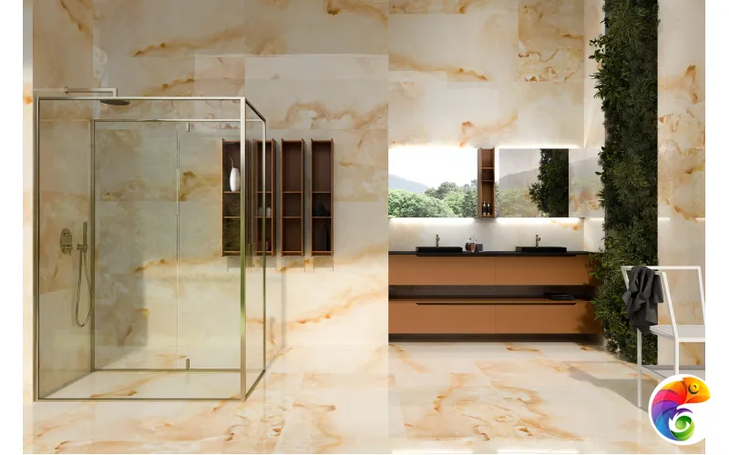 Керамогранит Pentalico Beige 9 mm POLI 120x60 Onix Artcer