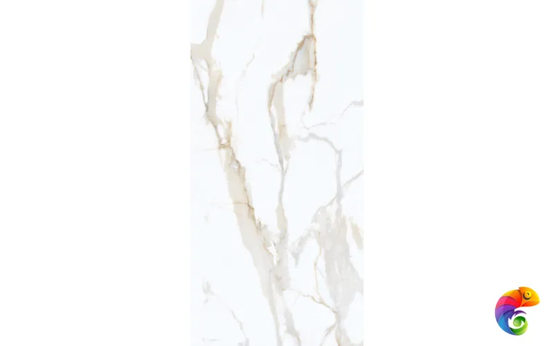 Керамогранит Calacatta Gold Starlight POLI 120x60 Idyllic Keraben