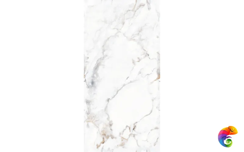 Керамогранит Crystallo White 9 mm CARV 120x60 Marble Artcer
