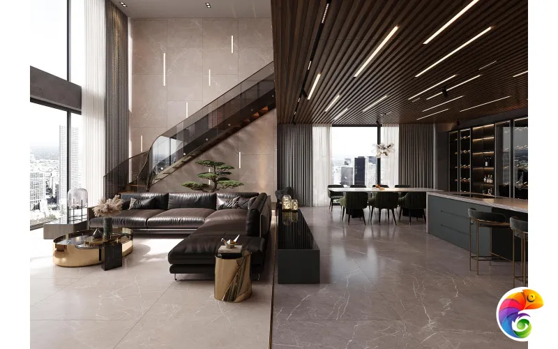 Керамогранит Monte Grigio CARV 120x60 Stone Artcer