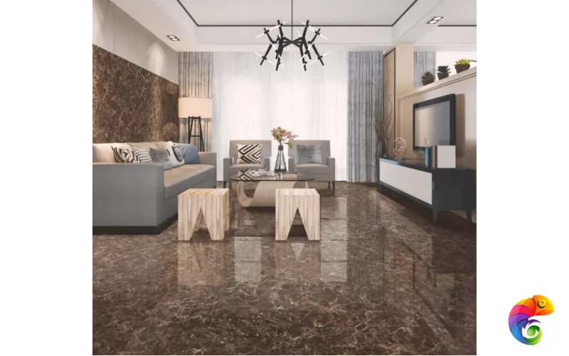 Керамогранит Brown Emperador POLI 120x60 Exclusive Marble Artcer