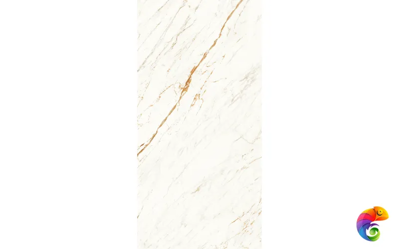 Керамогранит Nero White 9 mm POLI 120x60 Marble Artcer