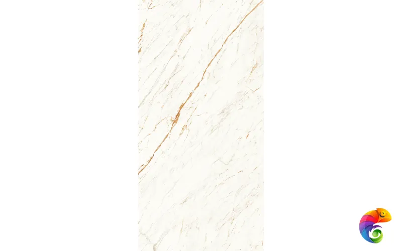 Керамогранит Nero White 9 mm POLI 120x60 Marble Artcer